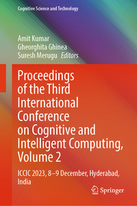 Vorderes Coverbild Proceedings of the Third International Conference on Cognitive and Intelligent Computing, Volume 2