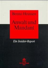 Vorderes Coverbild Anwalt und Mandant