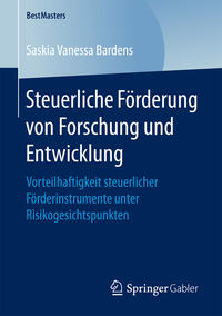 Vorderes Coverbild Steuerliche Förderung von Forschung und Entwicklung