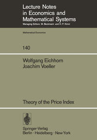 Vorderes Coverbild Theory of the Price Index