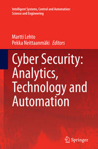 Vorderes Coverbild Cyber Security: Analytics, Technology and Automation