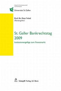 Vorderes Coverbild St. Galler Bankrechtstag 2009