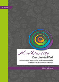 Vorderes Coverbild Non-Duality - „Der direkte Pfad“: Einführung in Nicht-Dualität / Advaita Vedanta mit 62 meditativen Themenkarten