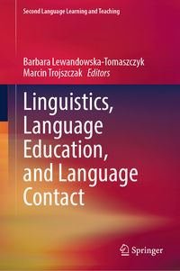 Vorderes Coverbild Linguistics, Language Education, and Language Contact