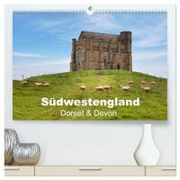 Vorderes Coverbild Südwestengland - Dorset & Devon (hochwertiger Premium Wandkalender 2025 DIN A2 quer), Kunstdruck in Hochglanz