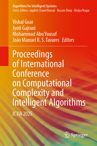 Vorderes Coverbild Proceedings of International Conference on Computational Complexity and Intelligent Algorithms