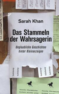 Vorderes Coverbild Das Stammeln der Wahrsagerin