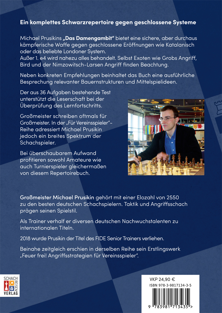 Rückseitencover Das Damengambit