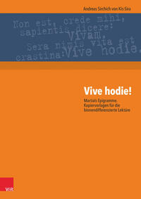 Vorderes Coverbild Vive hodie!