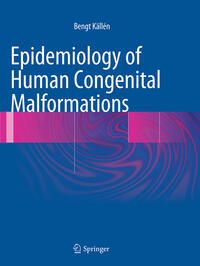 Vorderes Coverbild Epidemiology of Human Congenital Malformations