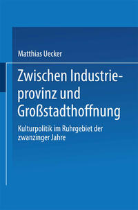 Vorderes Coverbild Zwischen Industrieprovinz und Großstadthoffnung