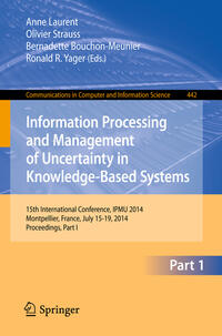 Vorderes Coverbild Information Processing and Management of Uncertainty