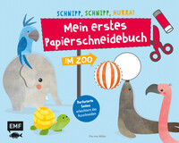 Vorderes Coverbild Schnipp, schnipp, hurra! Mein erstes Papierschneidebuch – Im Zoo