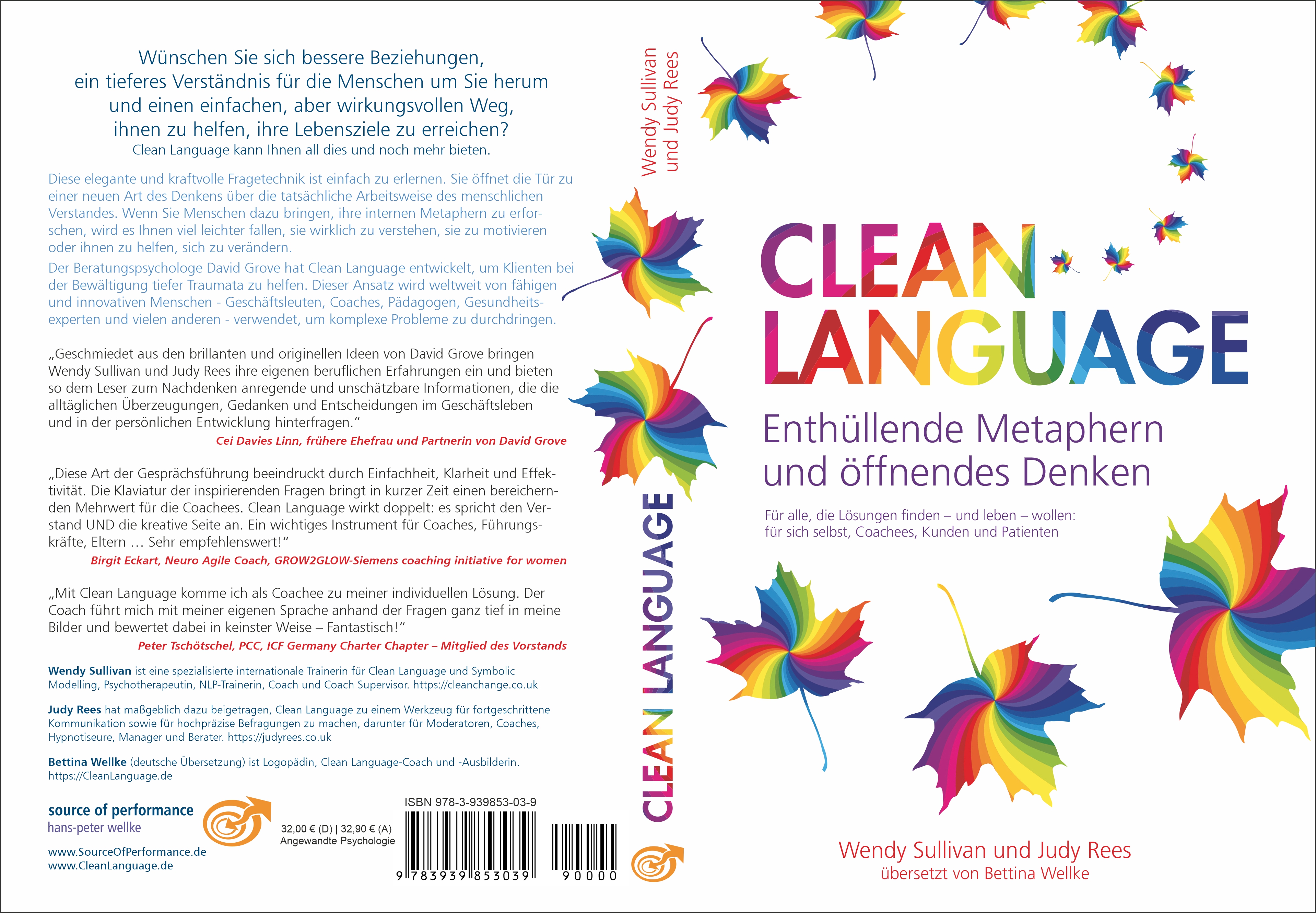 Gesamtes Coverbild Clean Language - Enthüllende Metaphern und öffnendes Denken
