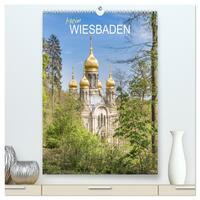 Vorderes Coverbild Mein Wiesbaden (hochwertiger Premium Wandkalender 2025 DIN A2 hoch), Kunstdruck in Hochglanz