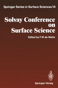 Vorderes Coverbild Solvay Conference on Surface Science