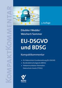 Vorderes Coverbild EU-DSGVO und BDSG