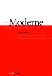 Vorderes Coverbild Moderne. Kulturwissenschaftliches Jahrbuch 3 (2007)