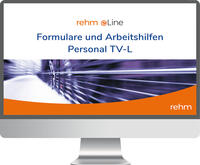 Vorderes Coverbild Formulare und Arbeitshilfen Personal TV-L online