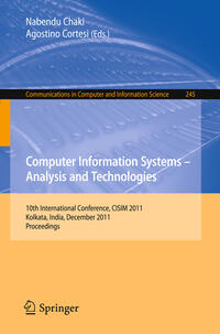 Vorderes Coverbild Computer Information Systems - Analysis and Technologies