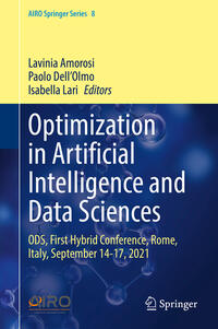 Vorderes Coverbild Optimization in Artificial Intelligence and Data Sciences