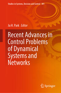 Vorderes Coverbild Recent Advances in Control Problems of Dynamical Systems and Networks