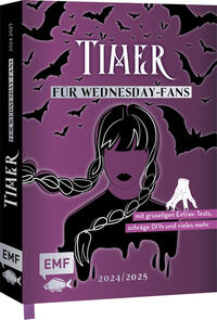 Vorderes Coverbild Der Timer für Wednesday-Fans 2024/2025