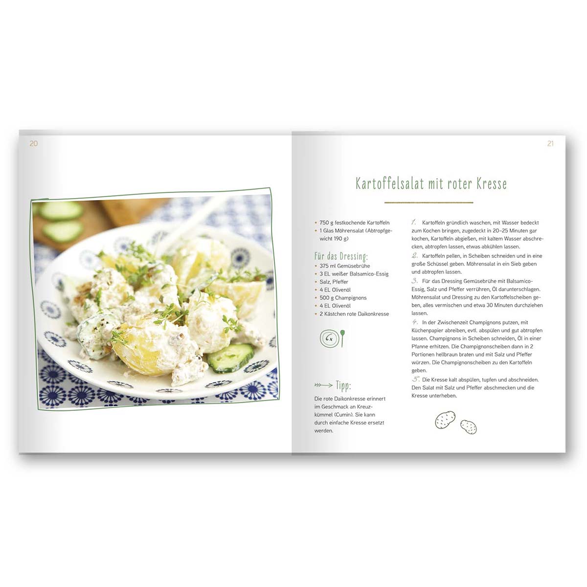 Beispielinhalt (Bild) 40 Fastensalate