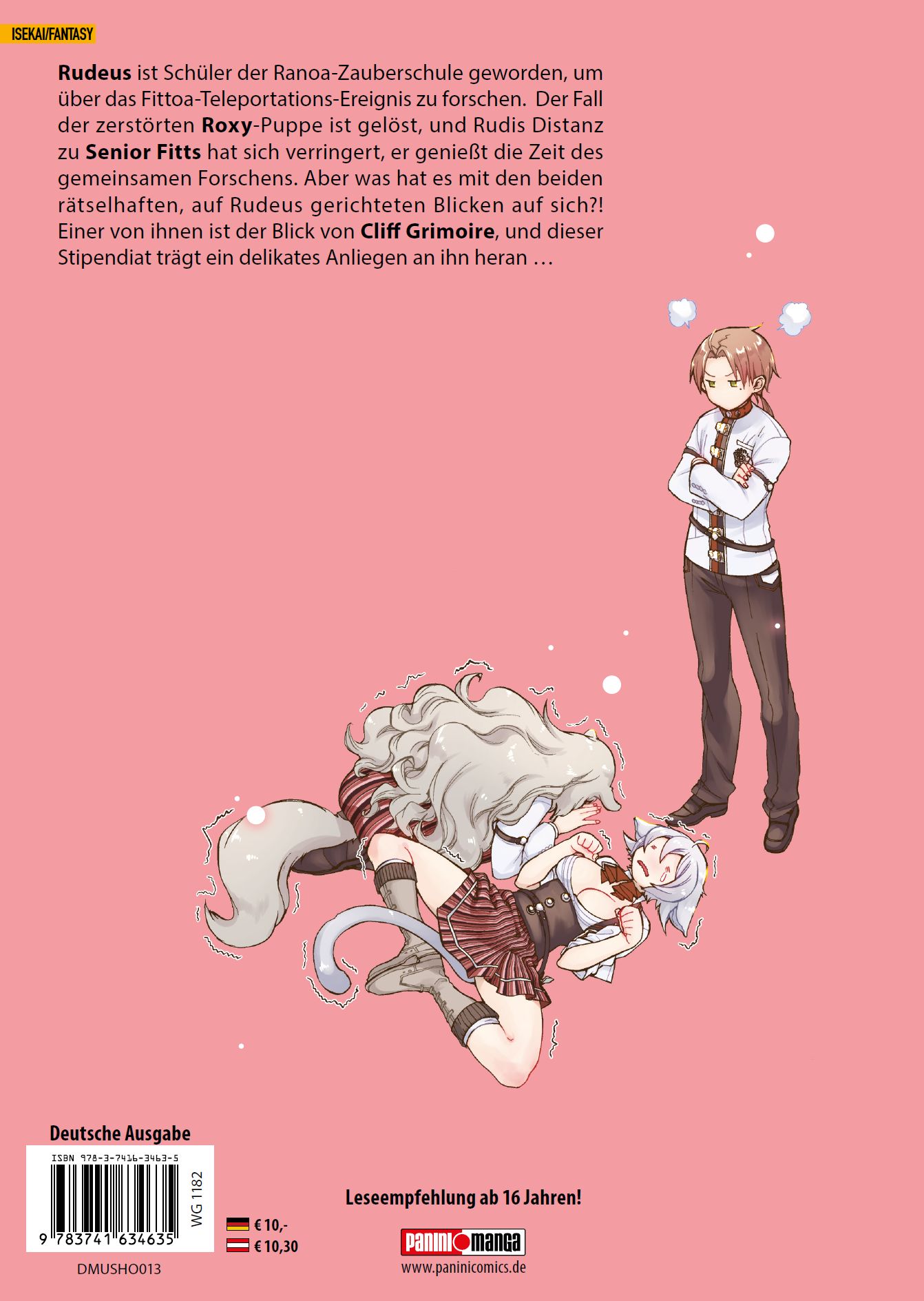 Rückseitencover Mushoku Tensei - In dieser Welt mach ich alles anders 13