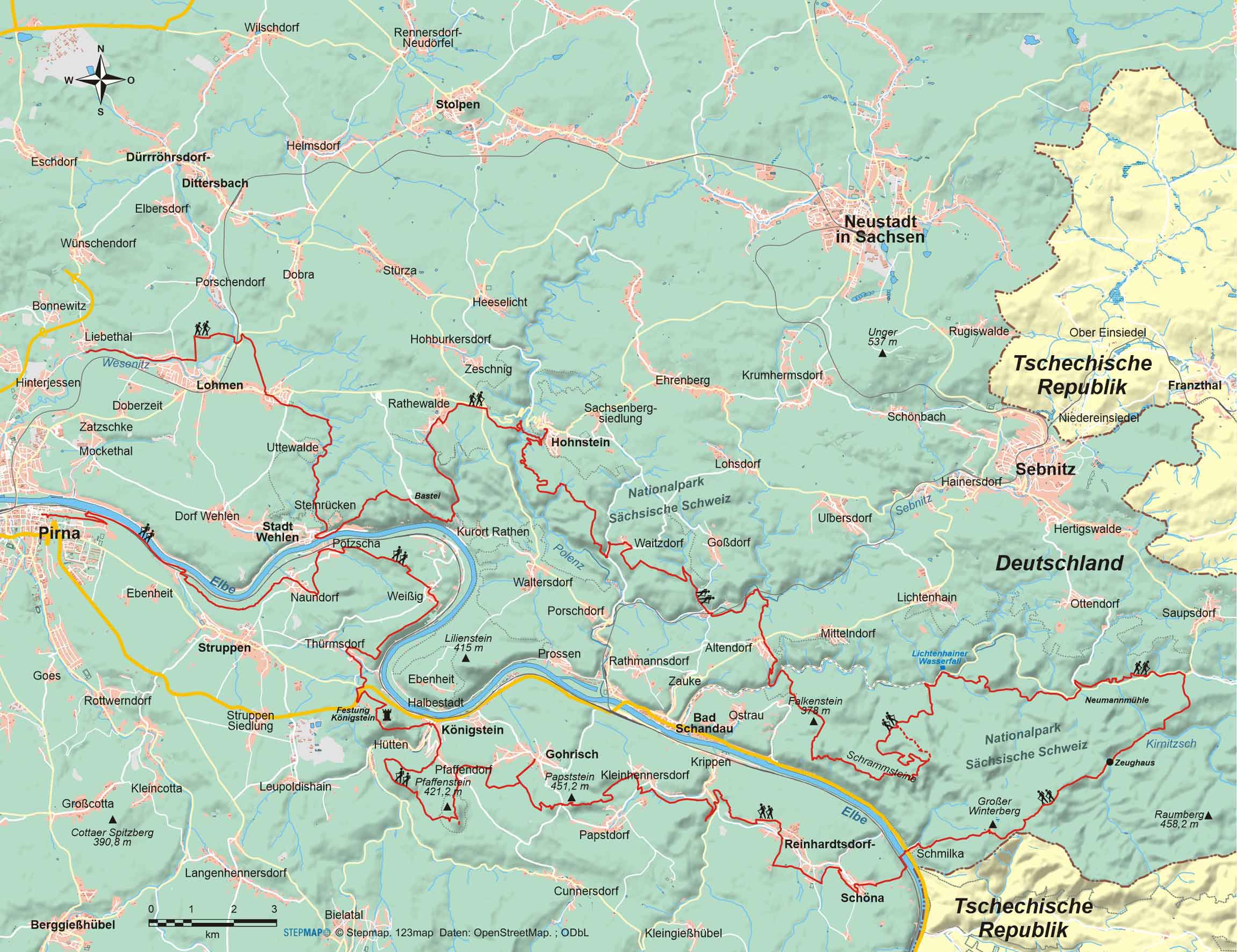 Beispielinhalt (Bild) Malerweg