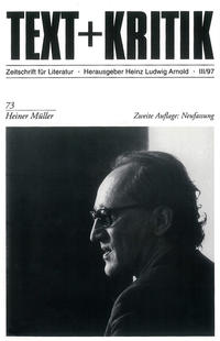 Vorderes Coverbild Heiner Müller
