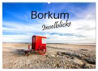 Vorderes Coverbild Borkum - Inselblicke (Wandkalender 2025 DIN A2 quer), CALVENDO Monatskalender