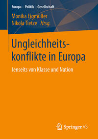 Vorderes Coverbild Ungleichheitskonflikte in Europa