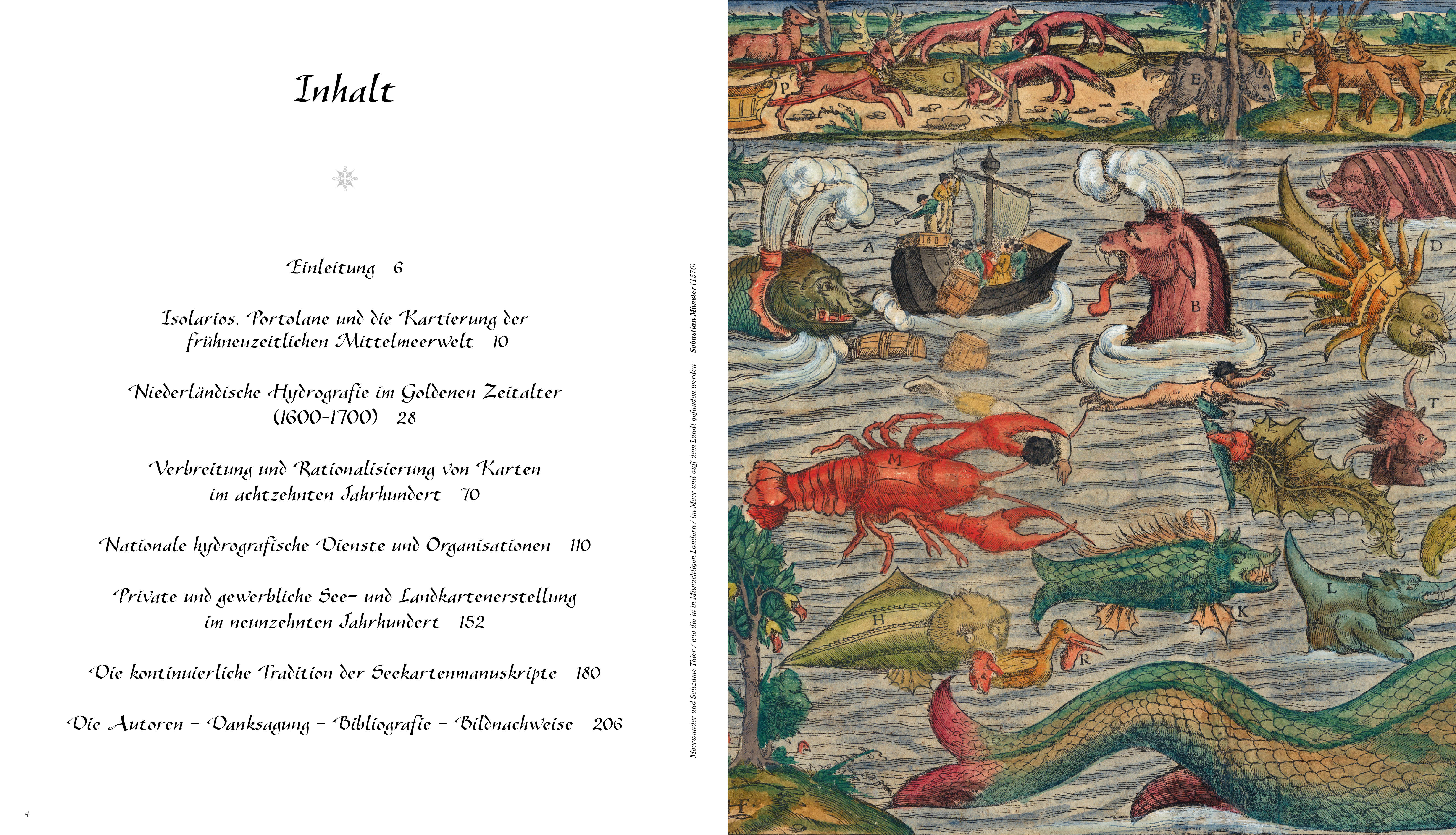 Beispielinhalt (Bild) Historische Seekarten