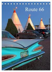 Vorderes Coverbild Route 66 (Tischkalender 2026 DIN A5 hoch), CALVENDO Monatskalender
