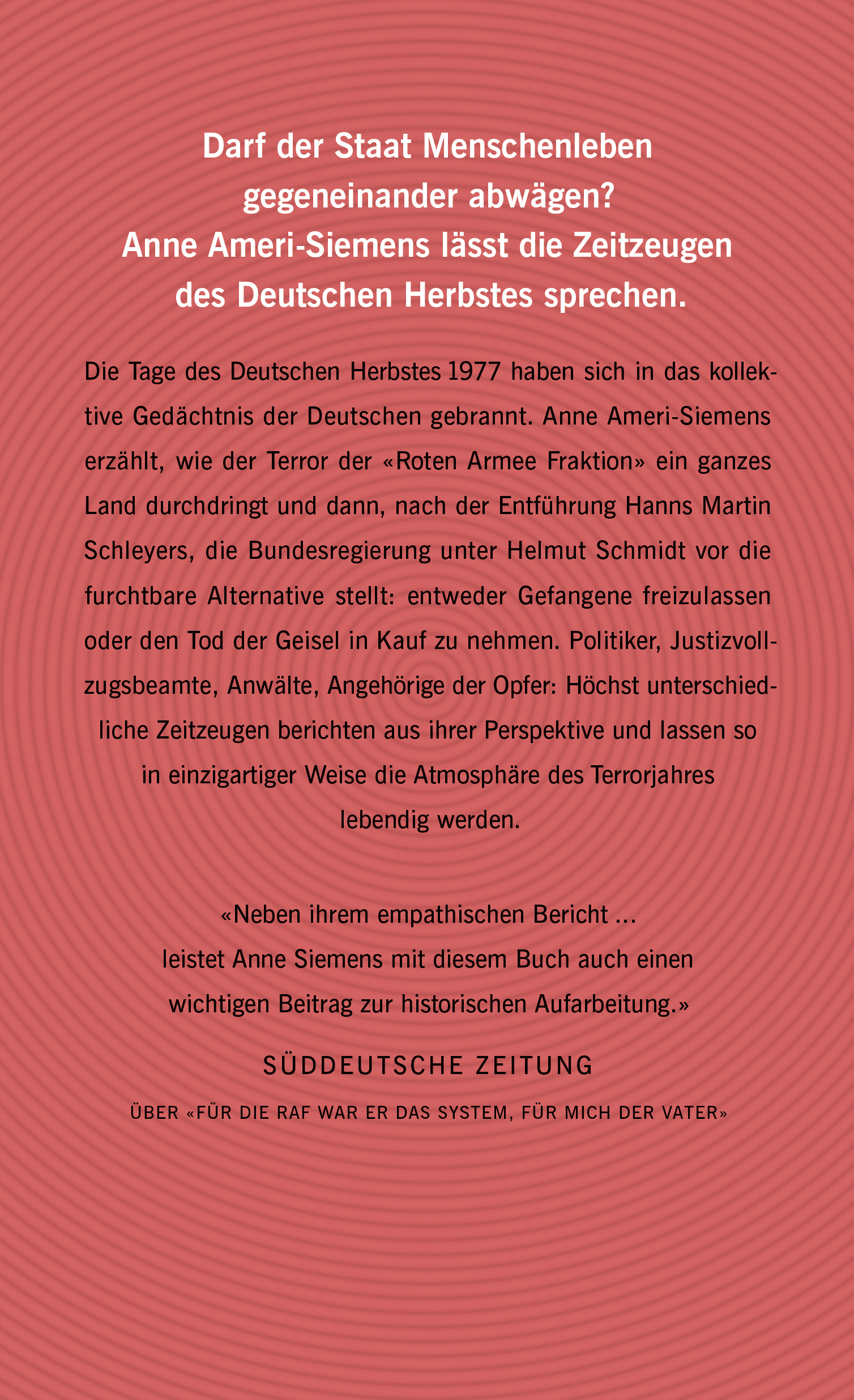 Rückseitencover Ein Tag im Herbst