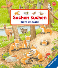Vorderes Coverbild Sachen suchen - Tiere im Wald