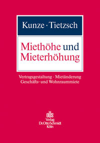 Vorderes Coverbild Miethöhe und Mieterhöhung