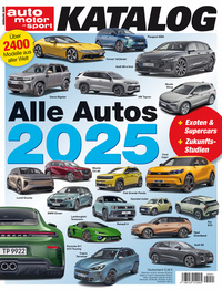 Vorderes Coverbild Auto-Katalog 2025