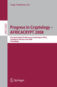 Vorderes Coverbild Progress in Cryptology - AFRICACRYPT 2008