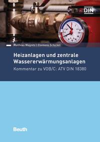 Vorderes Coverbild Heizanlagen und zentrale Wassererwärmungsanlagen - Buch mit E-Book