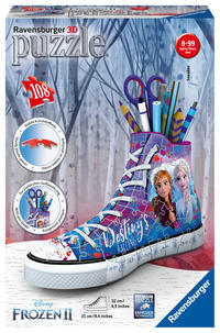 Vorderes Coverbild 3D Puzzle Sneaker Disney Frozen 2