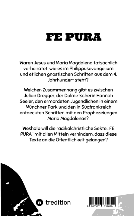 Rückseitencover FE PURA - Reiner Glauben
