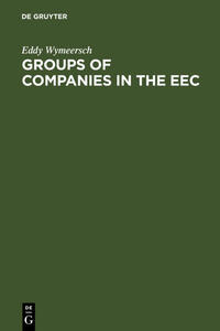 Vorderes Coverbild Groups of Companies in the EEC