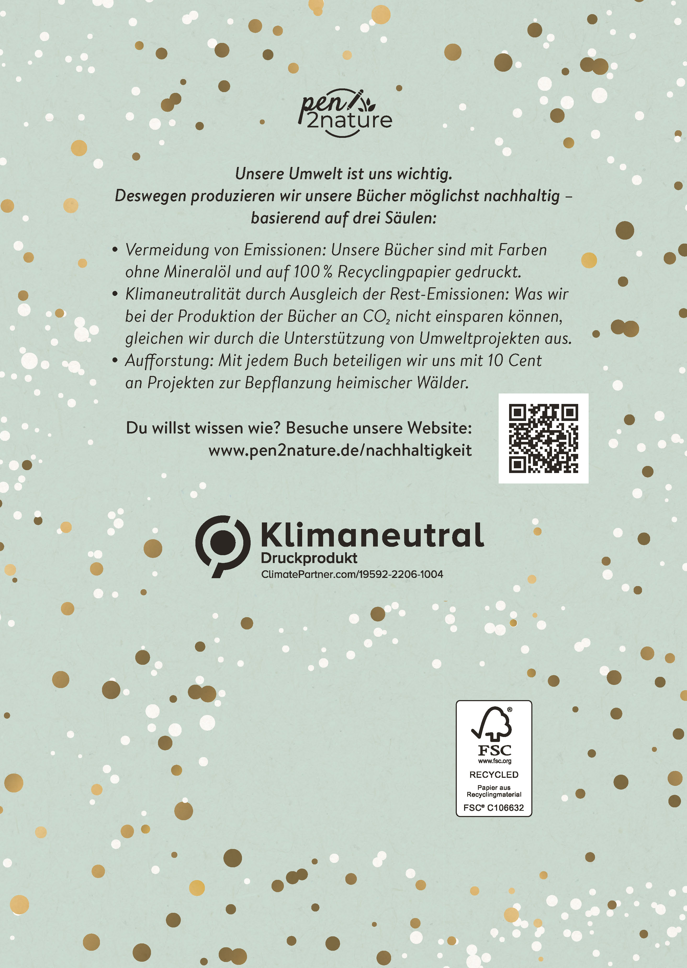 Rückseitencover Heute ist mein Lieblingstag I Mein Glückstagebuch I Journal in A5, Hardcover