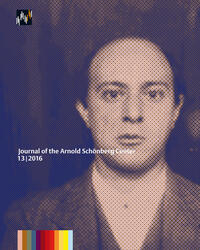 Vorderes Coverbild Journal of the Arnold Schönberg Center