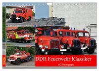 Vorderes Coverbild DDR Feuerwehr Klassiker (Wandkalender 2026 DIN A4 quer), CALVENDO Monatskalender