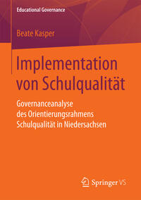 Vorderes Coverbild Implementation von Schulqualität