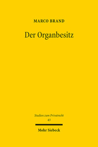 Vorderes Coverbild Der Organbesitz