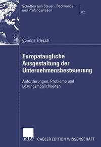 Vorderes Coverbild Europataugliche Ausgestaltung der Unternehmensbesteuerung